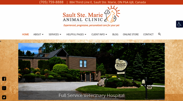 ssmanimalclinic.com