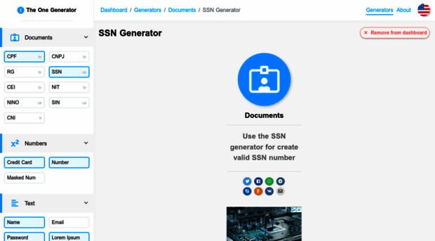 ssngenerator.com