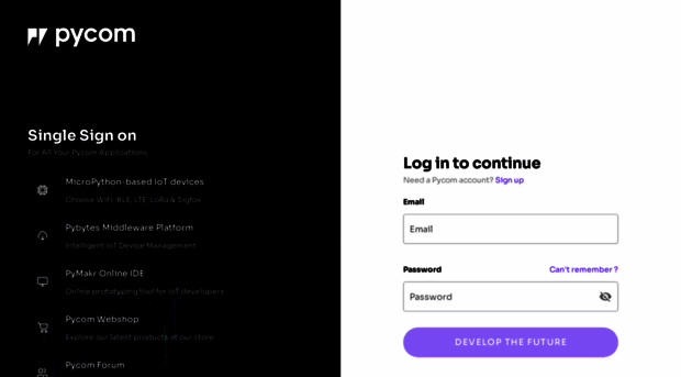 sso.pycom.io