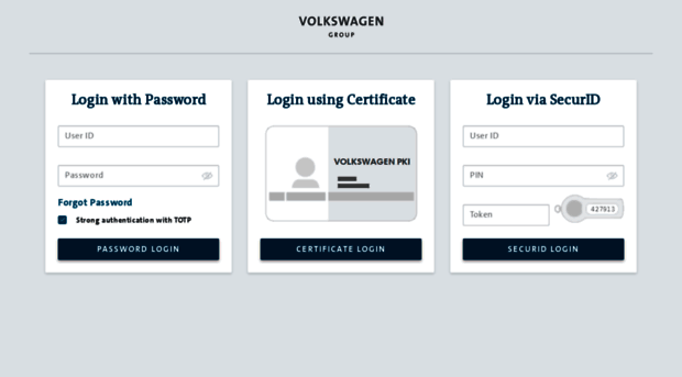 sso.volkswagen.de