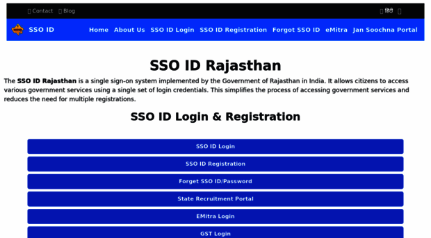 ssoidrajasthan.com