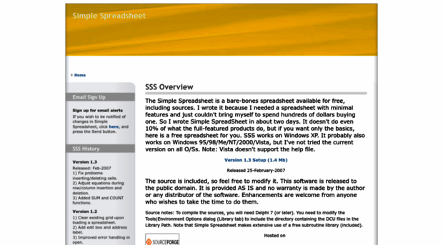 sss.sourceforge.net