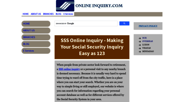 sssonlineinquiry.com
