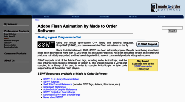 sswf.sourceforge.net