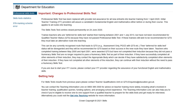 sta.education.gov.uk