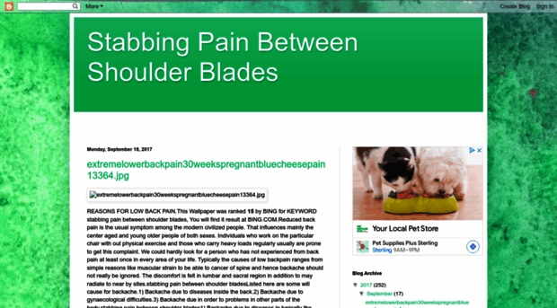 stabbingpainbetweenshoulderblades.blogspot.com