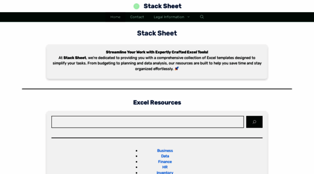 stack-sheet.com