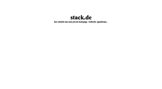 stack.de