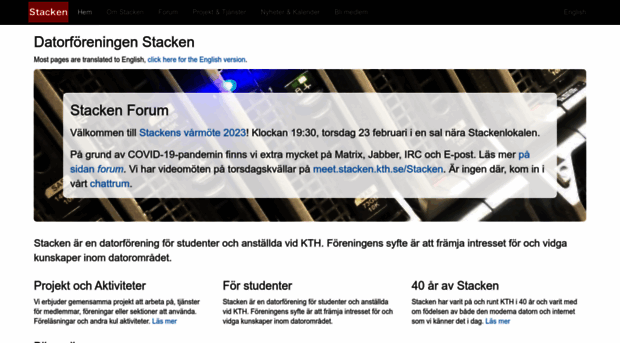 stacken.kth.se