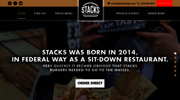stacksburgers.com