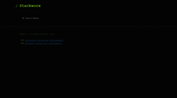 stackworx.github.io
