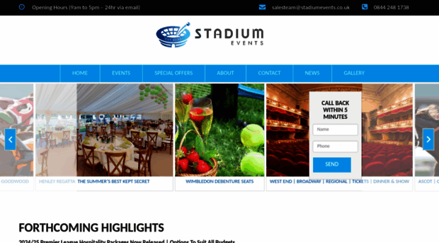 stadiumevents.co.uk