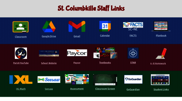 stafflinks.saintcolumbkilleschool.org