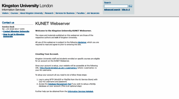 staffnet.kingston.ac.uk