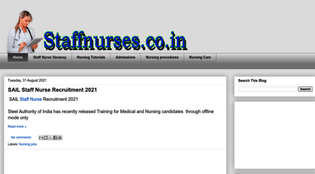 staffnurses.co.in