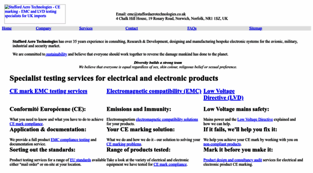 staffordaerotechnologies.co.uk