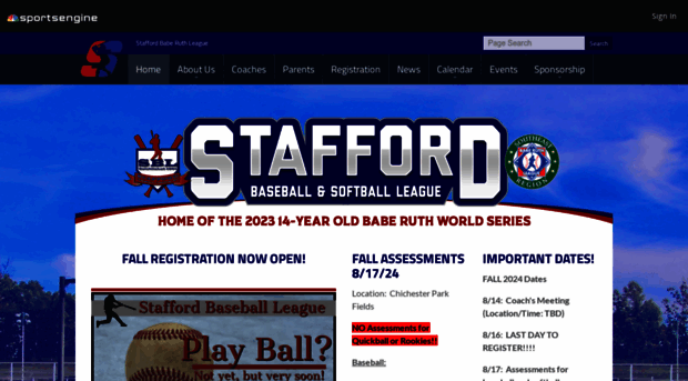 staffordbaseball.org