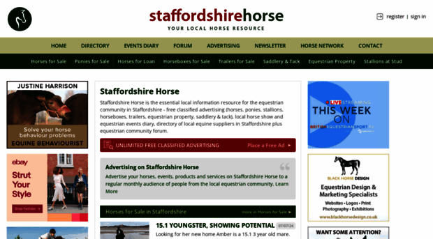 staffordshirehorse.co.uk