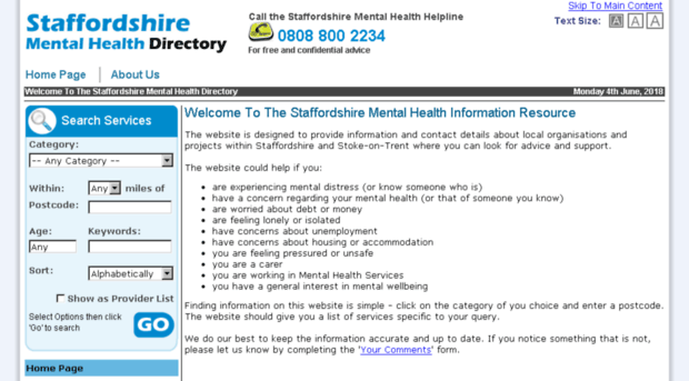 staffordshirementalhealth.info