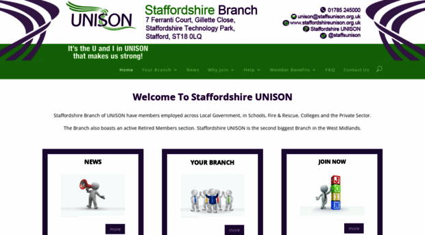 staffordshireunison.org.uk