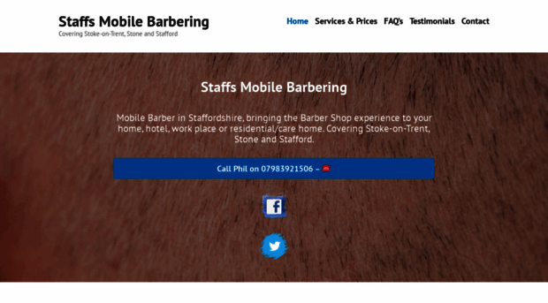 staffsmobilebarbering.com