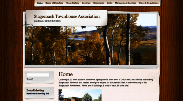 stagecoachtownhouseassociation.com