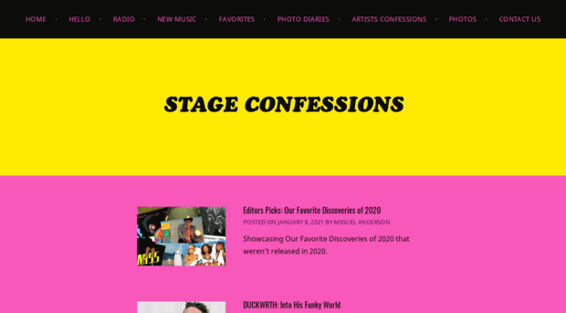stageconfessions.com