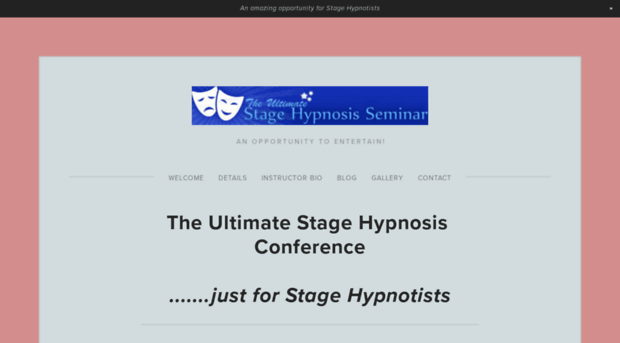 stagehypnosisconference.com