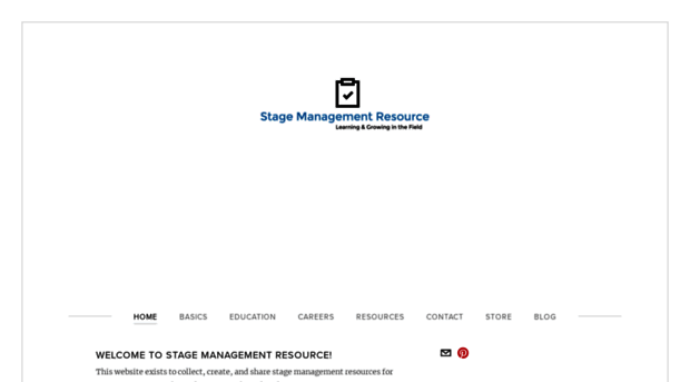 stagemanagementresource.com
