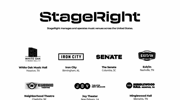 stagerightvenues.com