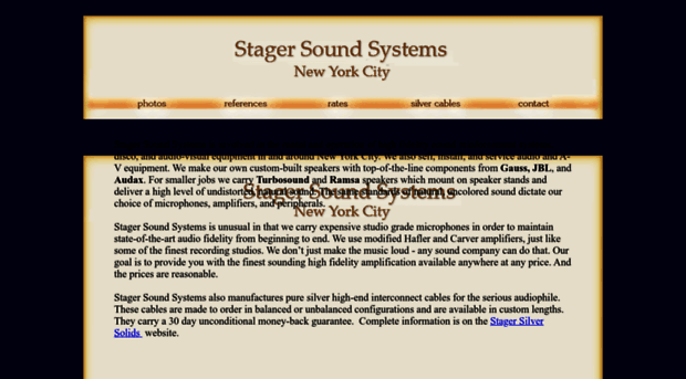 stagersound.com