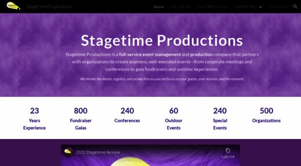 stagetimeproductions.com