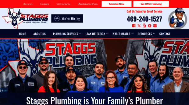 staggsplumbing.co