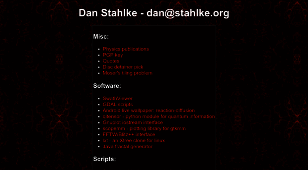 stahlke.org