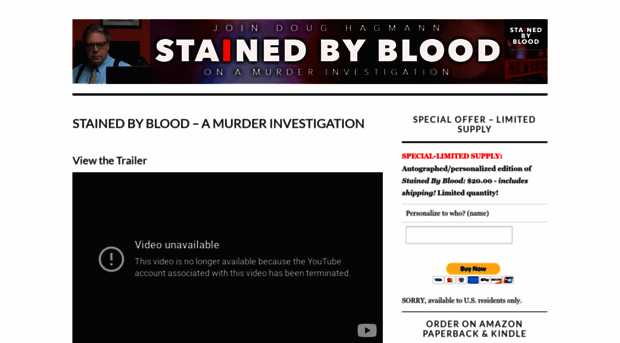 stainedbyblood.com