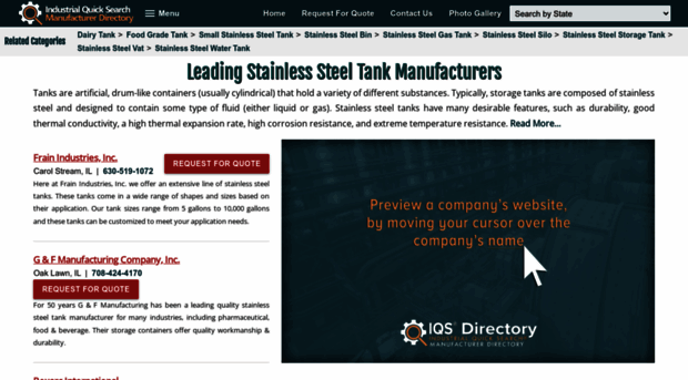 stainlesssteeltanks.net