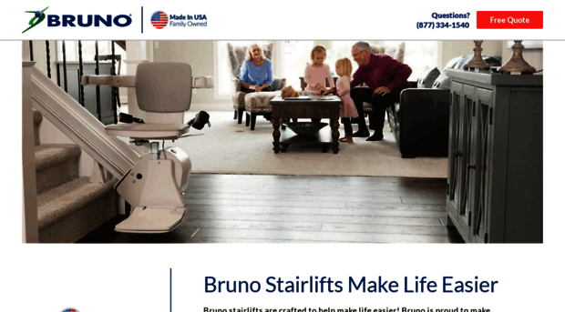 stairlifts.bruno.com