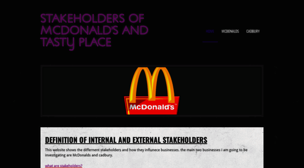 stakeholderofcadburyandmcdonalds.weebly.com