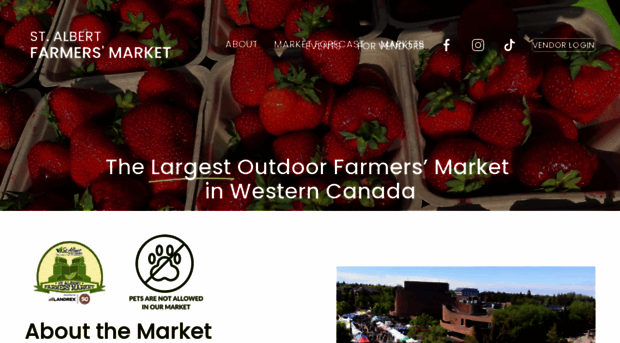 stalbertfarmersmarket.com