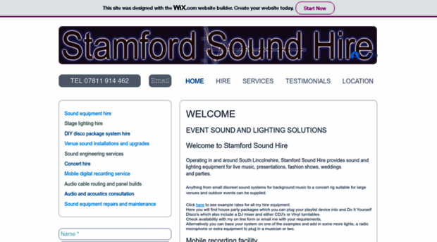 stamfordsoundhire.co.uk