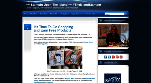 stampinupontheisland.com