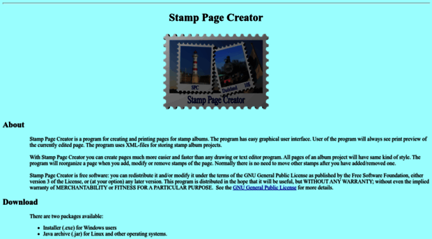 stamppagetor.sourceforge.net