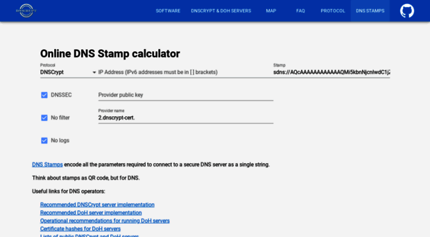 stamps.dnscrypt.info