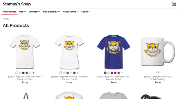 stampyus.spreadshirt.com