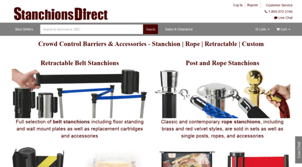 stanchionsdirect.com