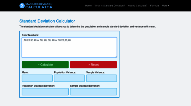 standard-deviation-calculator.net