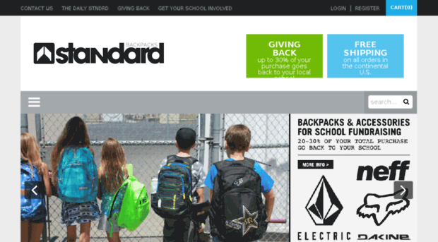 standardbackpacks.com