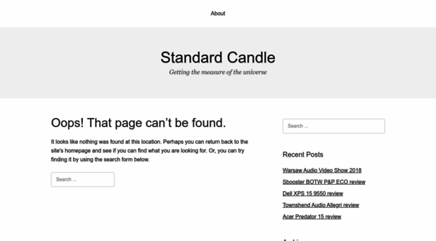 standardcandle.org