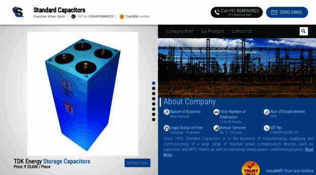 standardcapacitors.com