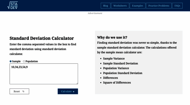 standarddeviationcalculator.io